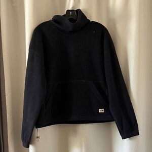 The North Face Navy Turtleneck Fleece Pullover